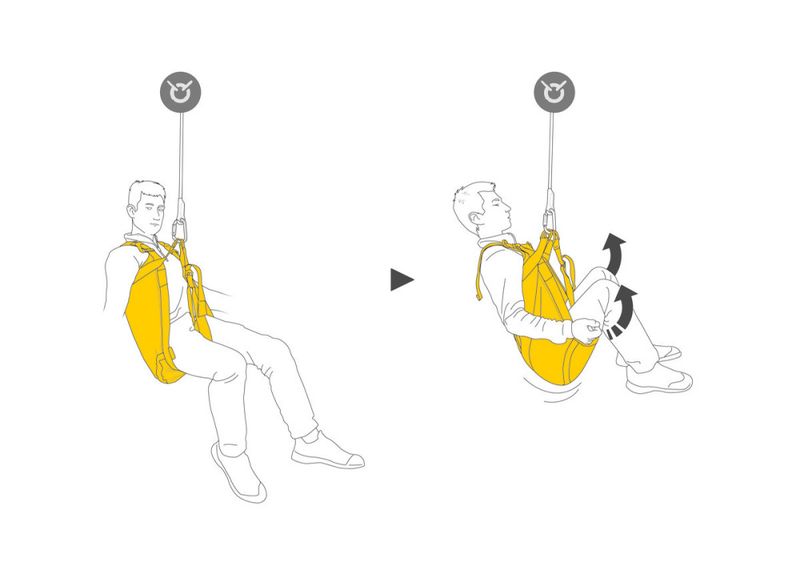 PETZL PITAGOR redningssele (bleie)