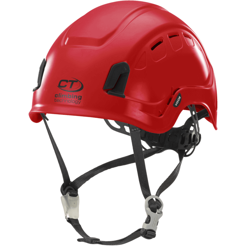 CT ARIES AIR hjelm med hakestropp rød