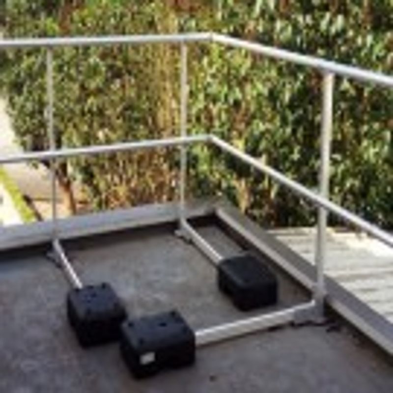 Frittstående rekkverk