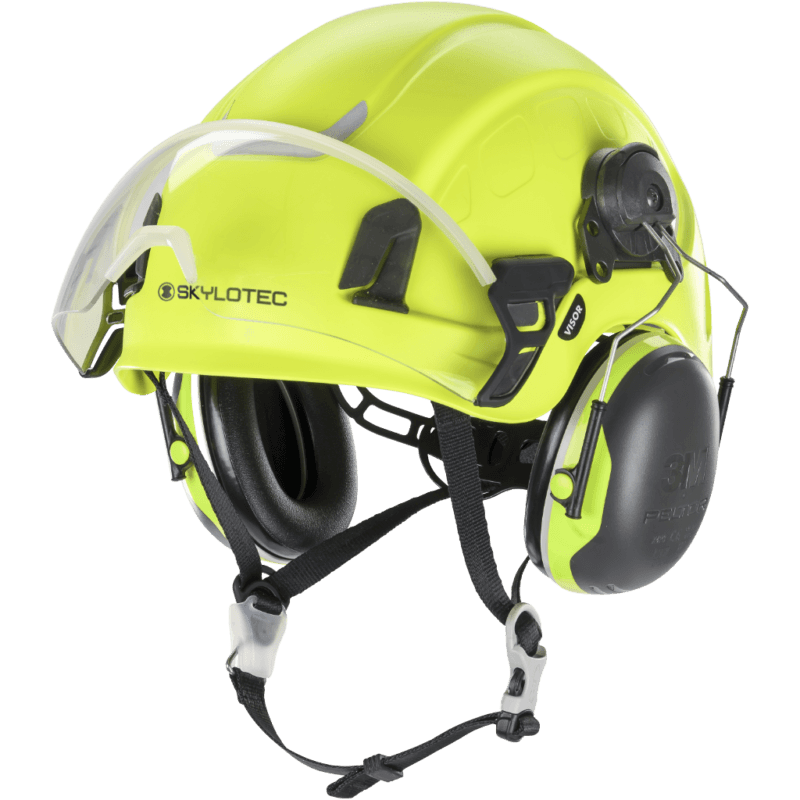 CT ARIES 1000V hjelm med hakestropp gul