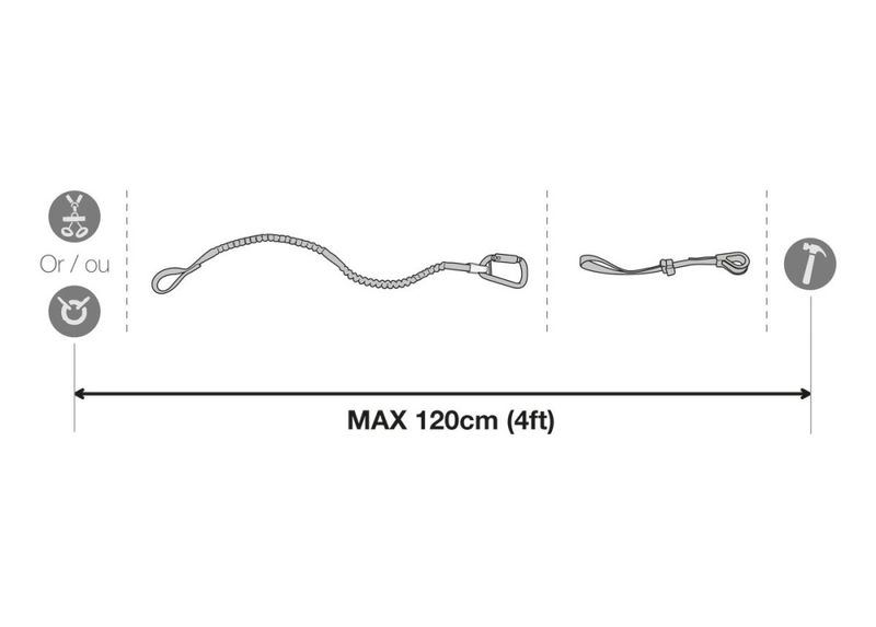 PETZL TOOLEASH verktøysikring 5 kg