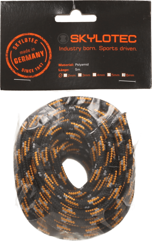 SKYLOTEC CORD 2.0 hjelpetau 6,0mm sort 5,0m