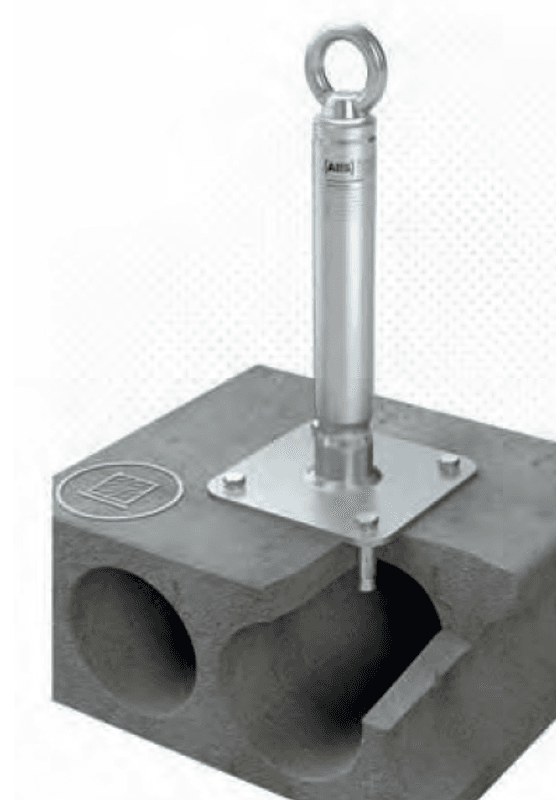 ABS post hulldekke 42 mm 80 cm